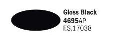 [ ITA-4695AP ] Italeri gloss black 20ml
