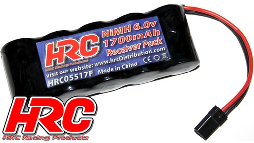 [ HRC05517F ] Receiver Pack 6V - 1700mAh jr stekker