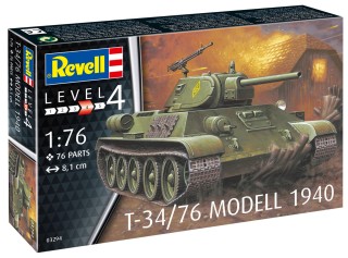 [ RE03294 ] Revell T-34/76 Modell 1940  1/76