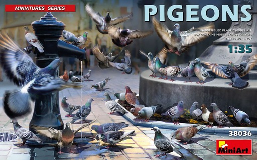 [ MINIART38036 ] Pigeons 1/35