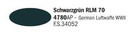 [ ITA-4780AP ] Italeri Schwarzgrün RLM70 20ml