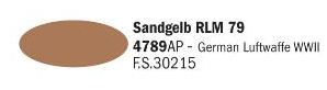[ ITA-4789AP ] Italeri Sandgelb RLM79 20ml