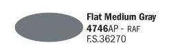 [ ITA-4746AP ] Italeri flat medium gray 20ml