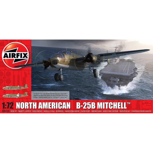 [ AIRA06020 ] Airfix North american B-25B mitchell 1/72