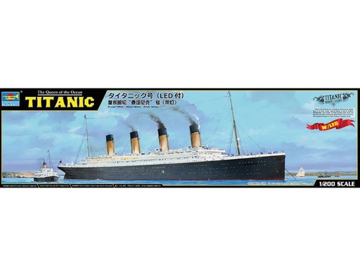[ TRU03719 ] Trumpeter Titanic + led lights 1/200