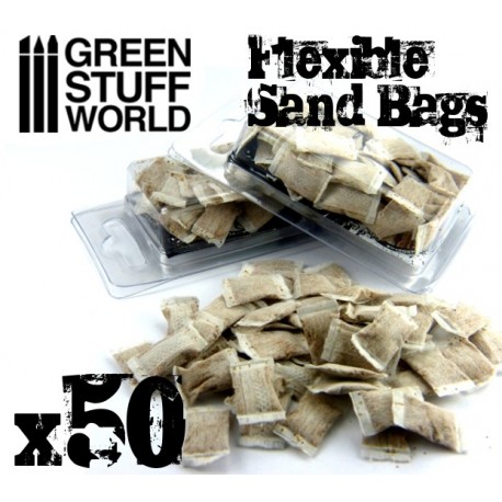 [ GSW8436554367153 ] Green stuff world flexible sand bags (50 stuks)