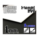 [ GSW9305 ] Green stuff world foamed PVC 1mm - 200x300mm