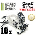 [ GSW8436554367696 ] Green stuff world classic wall lamps (10 stuks)
