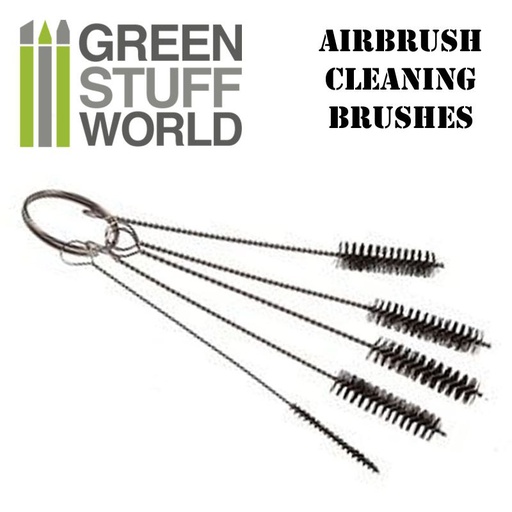 [ GSW8436554364091 ] Green stuff world airbrush cleaning brushes