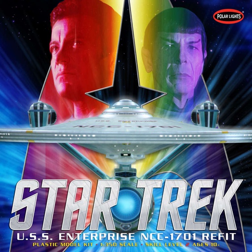 [ POL949 ] Star Trek U.S.S. Enterprise NCC-1701 Refit 1/350