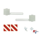 [ CA907448 ] Carson Aluminium waarschuwingsborden / Warning sign w/decal 1/14