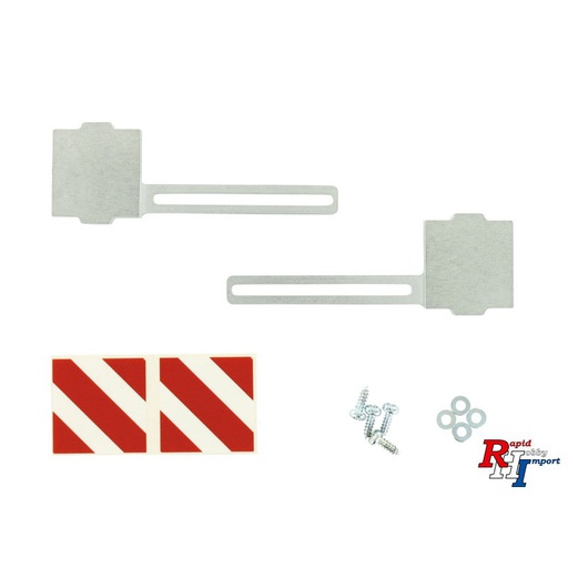[ CA907448 ] Carson Aluminium waarschuwingsborden / Warning sign w/decal 1/14