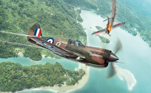 [ ITA-2795S ] Italeri P-40 E/K kittyhawk 1/48