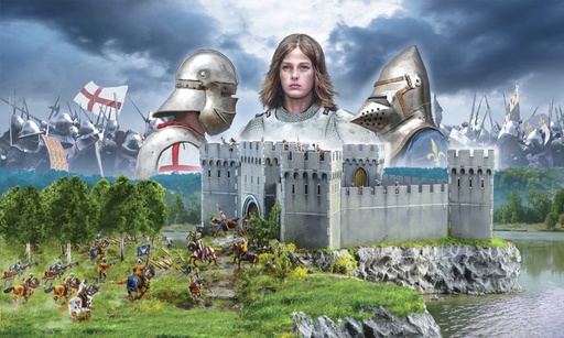 [ ITA-6185 ] Italeri Castle under siege "100 years war 1337-1453" 1/72