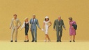 [ PRE10116 ] Preiser walking passengers  1/87 HO