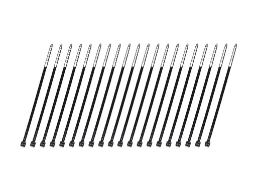 [ T51651 ] Tamiya nylon bands 10 cm (small/black 20pcs)