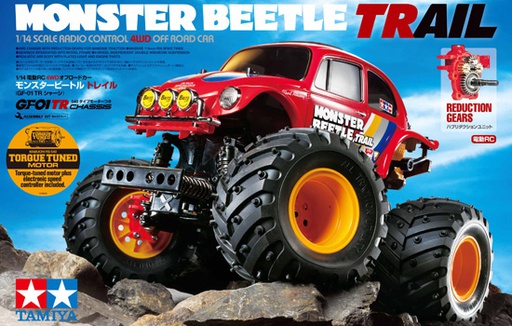 [ T58672 ] Tamiya monster beetle trial  4WD 1/14 