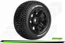 [ PROLR-T3289B ] Louise RC - ST-VIPER - 1/8 Stadium Truck Tire Set - 3.8 Bead-lock rims - Hex 17mm