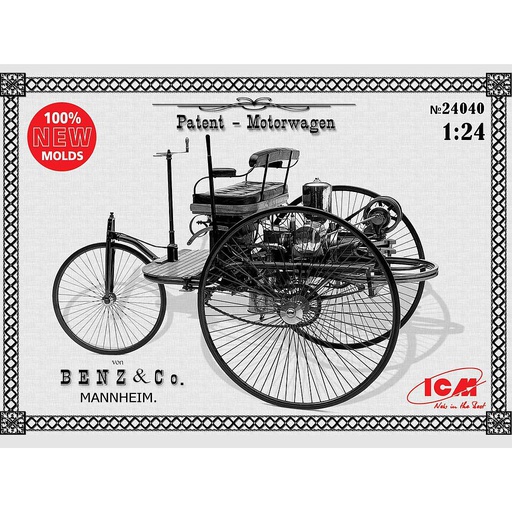 [ ICM24040 ] ICM Benz patent motorwagen  1886  1/24