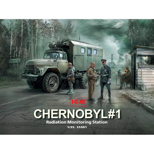 [ ICM35901 ] ICM CHERNOBYL radiation monitoring station 1/35