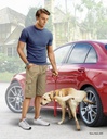 [ MB24049 ] Master box bart and Radley (dog) what he really thinks of your car 1/24