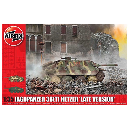[ AIRA1353 ] Airfix jagdpanzer 38 (T) Hetzer "late version" 1/35