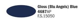 [ ITA-4687AP ] Italeri gloss (blue angels) blue FS15050 20ml