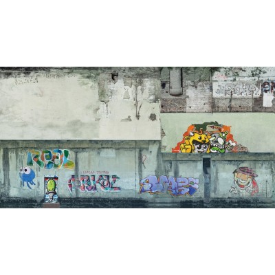 [ NO56669 ] Noch 3D-Kartonplaat "Industriewanden" 25 x 12,5 cm