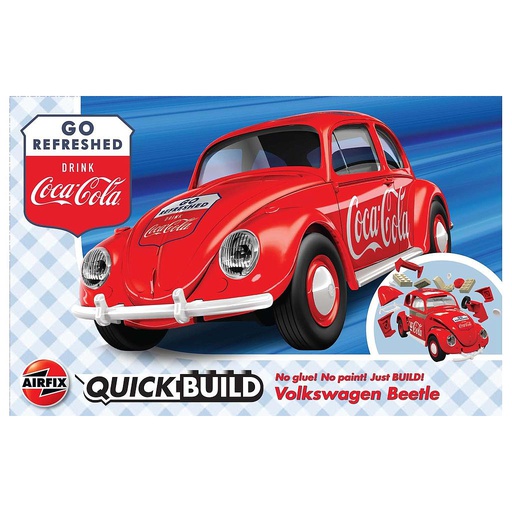 [ AIRJ6048 ] Airfix quickbuild coca-cola volkswagen beetle