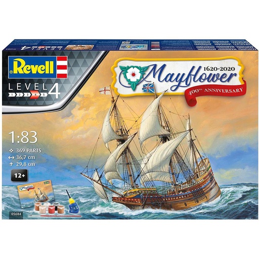 [ RE05684 ] Revell Mayflower 400th anniversary 1620 - 2020, 1/83