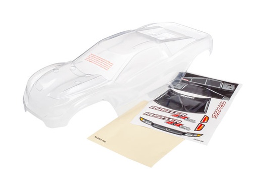 [ TRX-6717 ] Traxxas body rustler 4x4 VXL clear-TRX6717 
