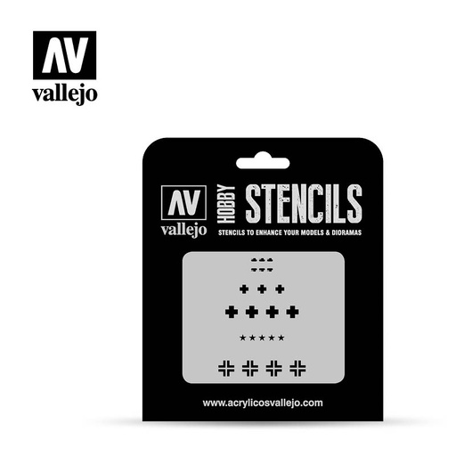 [ VALAFV001 ] Vallejo Ass.Germ. Tank Mark 125x125 1/35
