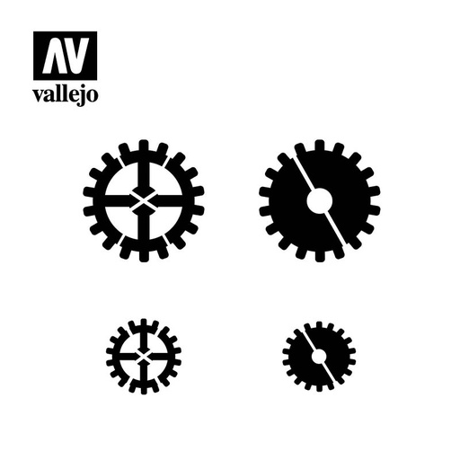 [ VALSF001 ] Vallejo Gear Markings 125x125