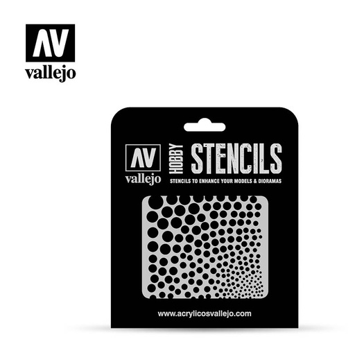 [ VALSF002 ] Vallejo Circle Textures 125x125