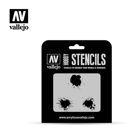 [ VALTX005 ] Vallejo Paint Stains 125x125 1/35