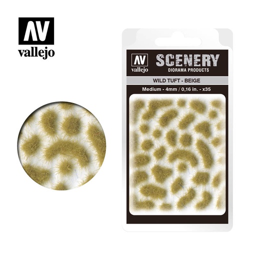 [ VALSC408 ] Vallejo Wild Tuft - Beige 4 mm.