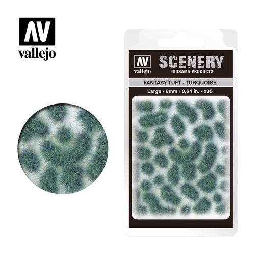 [ VALSC432 ] Vallejo Fantasy Tuft - Turquoise 6 mm.