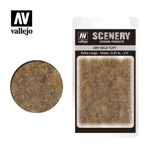 [ VALSC425 ] Vallejo Wild Tuft - Dry 12 mm.