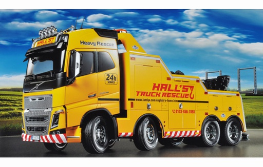 [ T56362 ] Tamiya depanneur / tow truck VOLVO FH 16 Globetrotter 750 8x4  1/16
