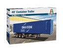 [ ITA-3951 ] Italeri 40' container trailer 1/24