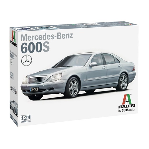 [ ITA-3638S ] Italeri Mercedes benz 600s  1/24