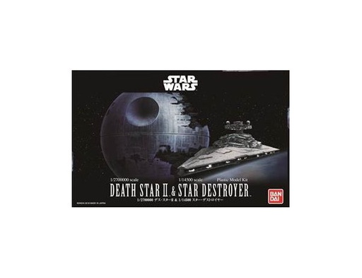 [ RE01207 ] Revell Death Star II + Imperial Star Destroyer 
