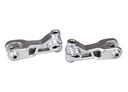 [ TRX-8596X ] Traxxas sway bar arms, front (satin-plated) - TRX8596X