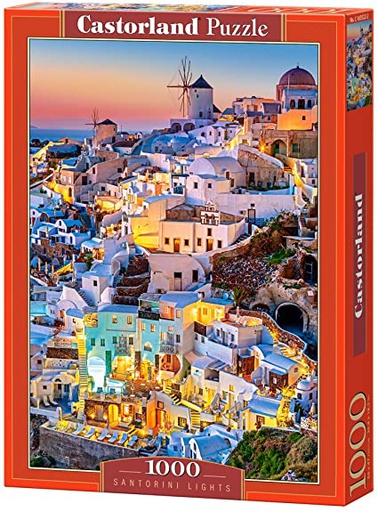 [ CASTOR103522 ] Castorland puzzle Santorini lights (1000 stukjes)