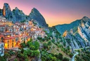 [ CASTOR151912 ] Castorland puzzle sunrise over castelmezzano (1500 stukjes)