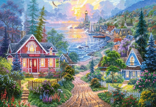 [ CASTOR151929 ] Castorland puzzle coastal living (1500 stukjes)