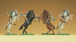 [ PRE51048 ] Preiser Norman riding with spear (1 figuur)