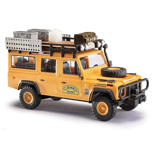 [ BUSCH50373 ] Land Rover Defender "Camel Trophy" Deutschland 1/87 HO
