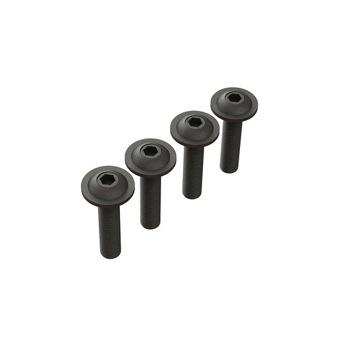 [ ARA727412 ] Button Head Screw Flanged M4x14mm - 4st