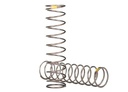 [ TRX-8042 ] Traxxas springs, shock (natural finish (GTS)) 0.22 rate, yellow strip - TRX8042